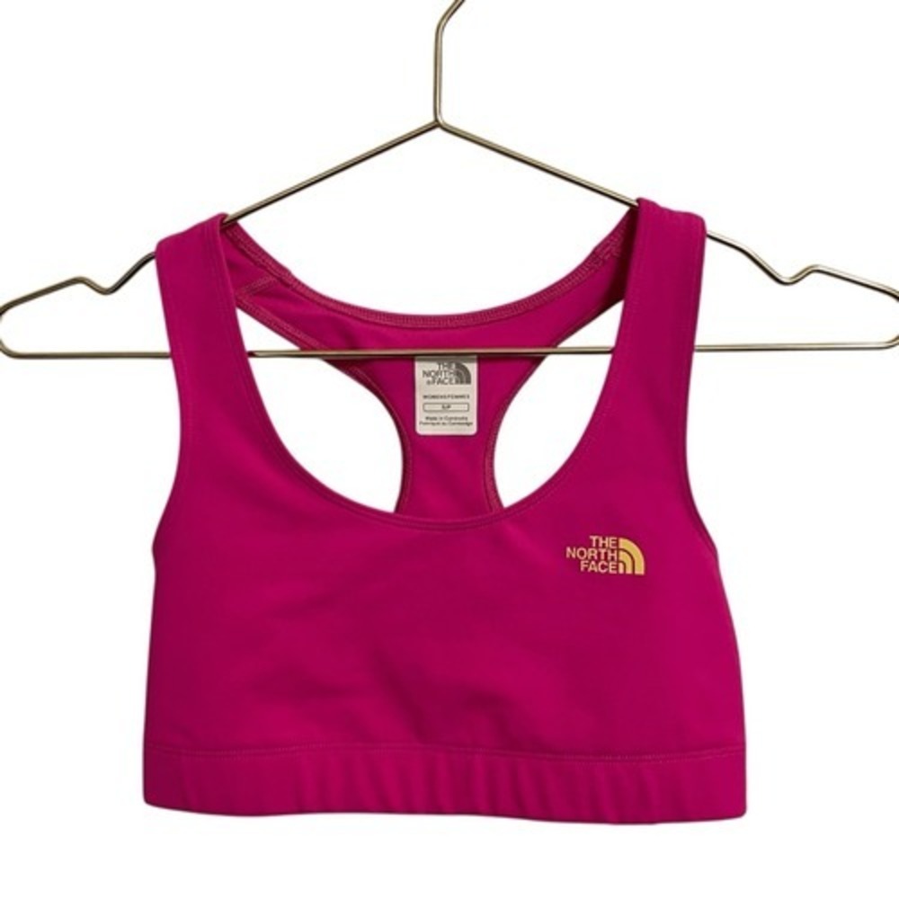 The North Face Womens Pink VaporWick Racerback Sports Bra Size Small S/P